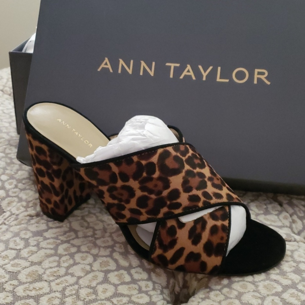 Ann Taylor "Janette" Haircalf Heels!  OMG!!!